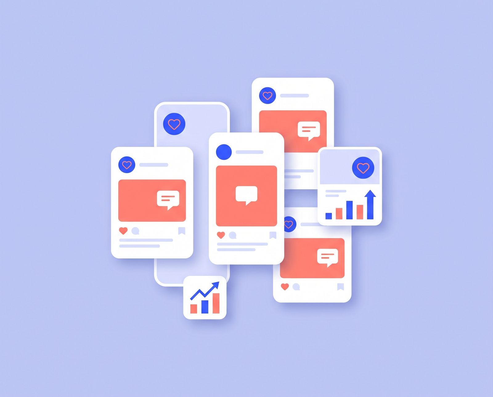Digital marketing — social content and growth